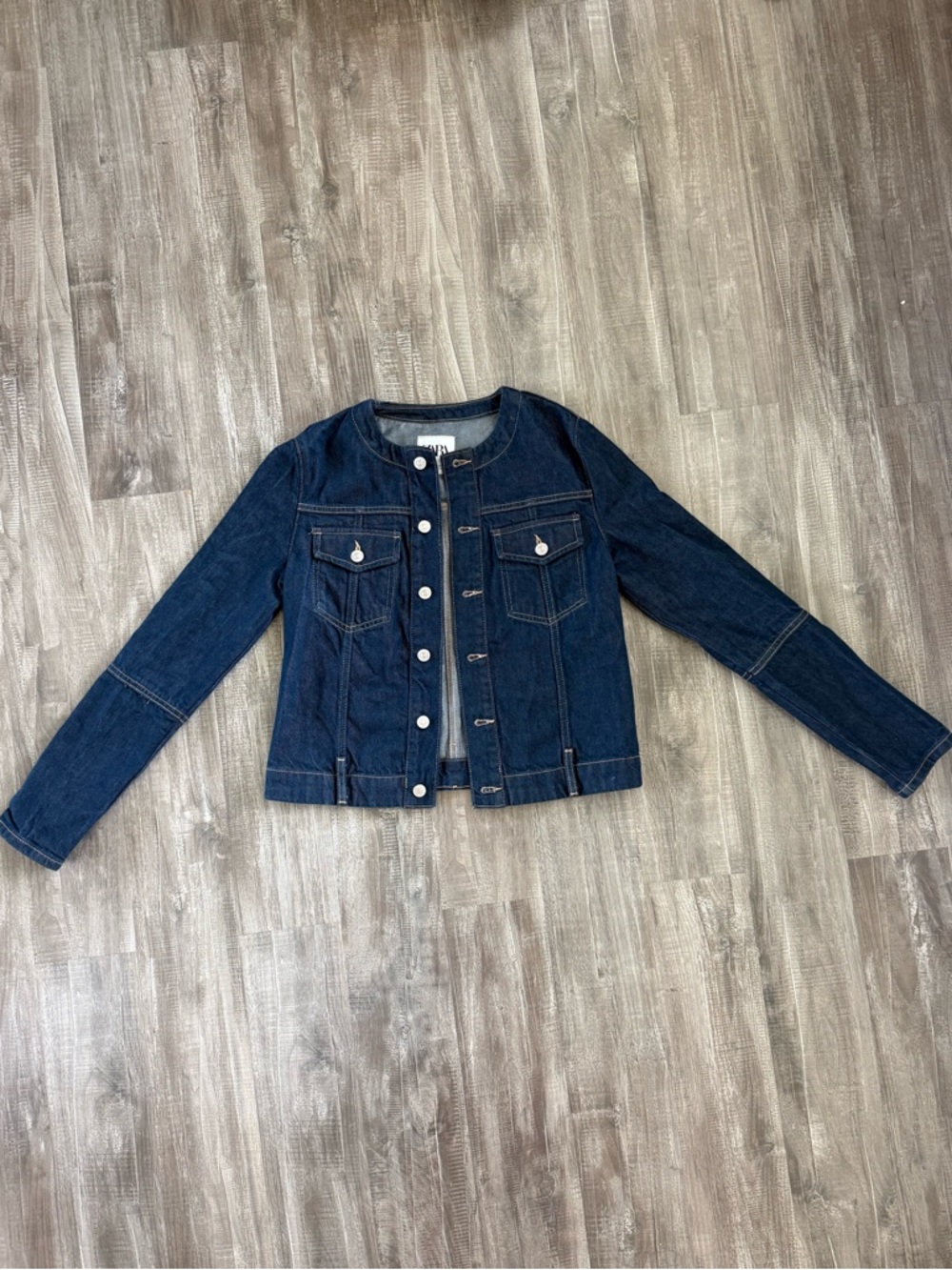 Zara Dark Blue Denim Jacket